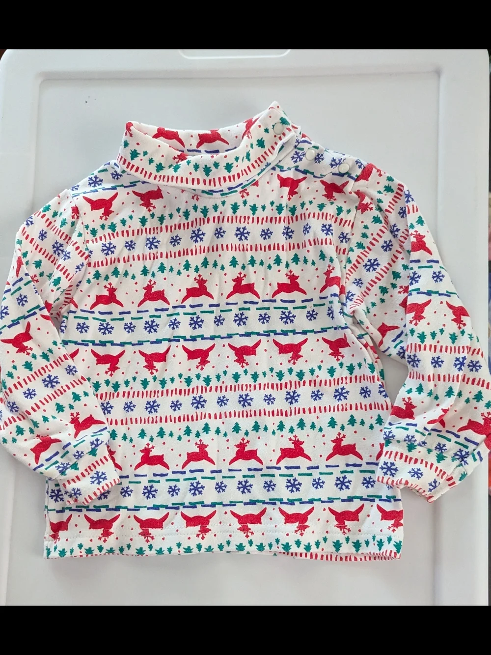 Osh Kosh B'gosh Holiday Turtleneck 24m